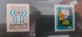 Argentina-Campionatul mondial de fotbal Argentina 1978-serie completa,nestampilate MNH (F3)