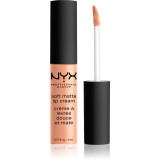 NYX Professional Makeup Soft Matte Lip Cream ruj lichid mat, cu textură lejeră culoare 16 Cairo 8 ml