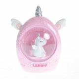 Lampa unicorn roz