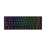 Tastatura Bluetooth si cu fir gaming mecanica Redragon Draconic Pro neagra iluminare RGB