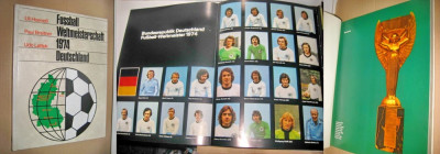 A375-I-CM Fotbal Germania 1974-Album Editie omagiala. foto