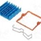 Radiator extrudat, aluminiu, 30mm x 30mm, albastra, Advanced Thermal Solutions - ATS-X53300B-C1-R0