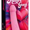 Vibrator Silicon Heart Guy Pink 19cm
