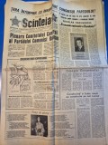 ziarul scanteia 18 noiembrie 1979 - plenara partidului comunist roman