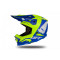 MBS Casca motocross/enduro Ufo Plast Echus, fibra de sticla, albastru/galben-fluo, 2XL, Cod Produs: HE169XXL
