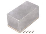 Carcasă Universală Aluminiu Natural 65x115x55mm