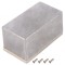 Carcasă Universală Aluminiu Natural 65x115x55mm
