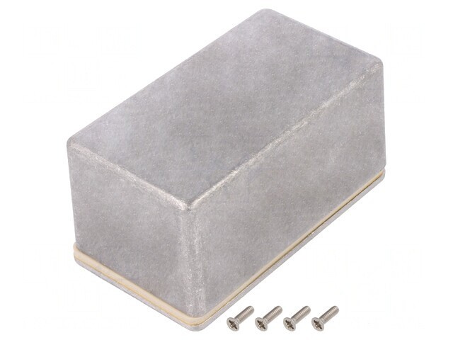 Carcasă Universală Aluminiu Natural 65x115x55mm