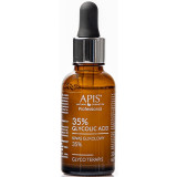 Apis Natural Cosmetics TerApis 35% Glycolic Acid ser exfoliant de netezire pentru regenerarea și re&icirc;nnoirea pielii 30 ml