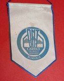 Fanion Turism - ONT &quot;CARPATI&quot; Oficiul National de Turism Bucuresti (comunism)