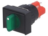 Comutator Rotativ 2 Pozitii 3A/220VAC 2A/24VDC