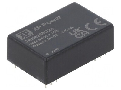 Convertor DC/DC 2W 5V la 24V și -24V DIP24 foto