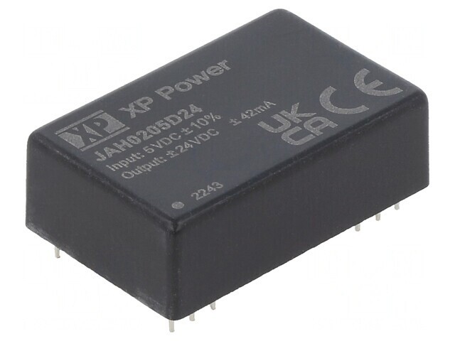 Convertor DC/DC 2W 5V la 24V și -24V DIP24