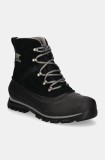 Sorel pantofi inalti BUXTON LACE WP 24 barbati, culoarea negru, 2084901010