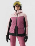 Geacă de schi membrana 8000 pentru femei - roz, 4F Sportswear