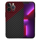 Husa pentru Apple iPhone 13 Pro, Techsuit, Carbonite FiberShell Vortex, Rosie