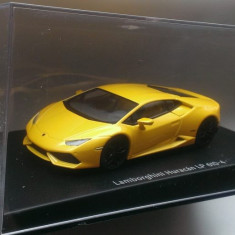 Macheta Lamborghini Huracan LP610-4 galben - AutoArt 1/43