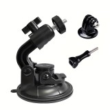 Ventuza cu filet 1/4 si adaptor trepied camere actiune GoPro SjCam Insta360 DJI Osmo Action