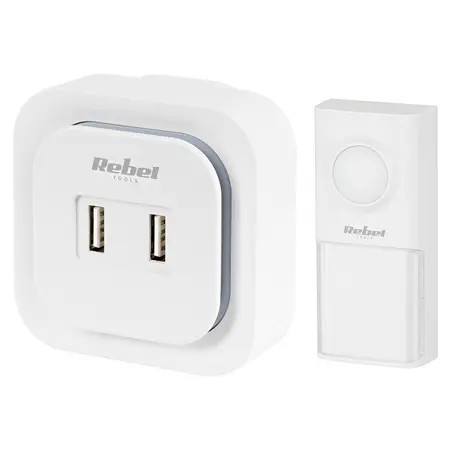 Sonerie Wireless 2 X Usb 36 Melodii Rebel