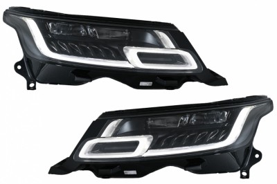 Faruri LED compatibile cu Range Rover Sport L494 (2013-2017) cu Semnal Dinamic Conversie la 2018-up Matrix Look Performance AutoTuning foto