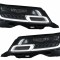 Faruri LED compatibile cu Range Rover Sport L494 (2013-2017) cu Semnal Dinamic Conversie la 2018-up Matrix Look Performance AutoTuning