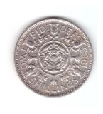 Moneda Anglia 2 shilling / 2 shillings 1963, stare buna, curata