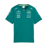 Aston Martin tricou de dama green official Teamline Replica F1 Team 2026 - S