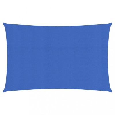 Gossi panza parasolar, albastru dreptunghiular 3x6 m hdpe 160 g/m2 foto