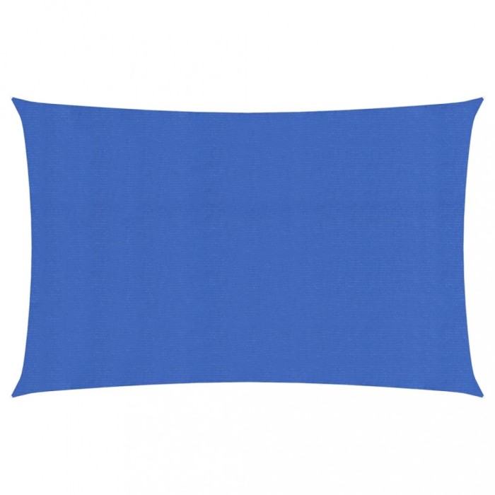 Gossi panza parasolar, albastru dreptunghiular 3x6 m hdpe 160 g/m2