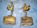 5644-2 Statuiete Fotbalisti-Premii Cupe anii: 1996-1997 si 1998.