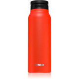 Ringo MagSafe&reg; Water Bottle sticlă termos cu suport pentru telefon culoare Orange 710 ml