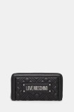 Love Moschino portofel culoarea negru, JC5600PP0MLA000B