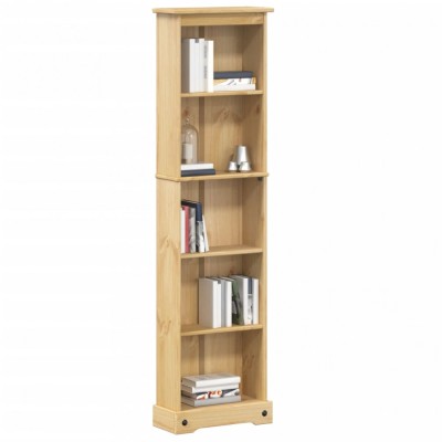 vidaXL Bibliotecă &amp;bdquo;Corona&amp;rdquo;, 46x20x170 cm, lemn masiv de pin 4002779 foto