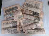 Lot 13 numere din săptăm&acirc;nalul Fotbal, anul 1990, selecție Rom&acirc;nia și Cupa Mondială din Italia