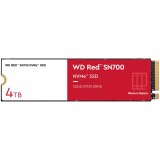 SSD NAS WD Red SN700 4TB M.2 2280-D5-M PCIe Gen3 x4 NVMe, Read/Write: 3400/3100 MBps, IOPS 550K/520K, TBW: 5100 &quot;WDS400T1R0C&quot;