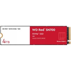 SSD NAS WD Red SN700 4TB M.2 2280-D5-M PCIe Gen3 x4 NVMe, Read/Write: 3400/3100 MBps, IOPS 550K/520K, TBW: 5100 &quot;WDS400T1R0C&quot;