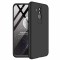 Husa 360&deg; Matte Full Protection Gema Mixt pentru Huawei Mate 20 Lite (fata + spate ) , negru