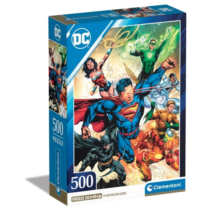 Puzzle Clementoni, DC Comics, 500 piese