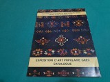 EXPOSITION D&#039;ART POPULAIRE GREC CATALOGUE / 1977 * J