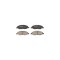 Placute frana NISSAN TIIDA hatchback C11X ABE C11080ABE