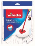 Rezerva mop Vileda Turbo Classic din microfibra pentru pardoseli dure