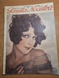 revista gazeta noastra 12 decembrie 1929 - clara bow despre hollywood,misterele ku-klux-klan