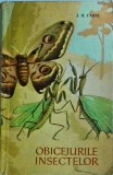 Cumpara ieftin Carte J. H. Fabre - Obiceiurile Insectelor. Tratat Entomologie, Biologie, Natura. Editura Stiintifica (1960), brosata, romana, buna.