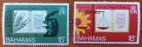 BAHAMAH-''ANIV.-25 Ani A UNIVERSITATI''-Set 2val-MNH-NESTAMP-Vezi-Scan