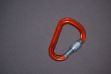 CARABINIER PETZL ATTACHE SCREW-LOCK - orginal / nefolosit