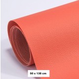 Rola din Piele Ecologica, Culoare Portocaliu Pentru Reconditionare si Retapitare Canapea, Scaun, Interior Auto, Autoadeziv Puternic, Usor de Aplicat D