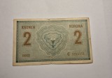 2 Kronen Korona Coroane 1914