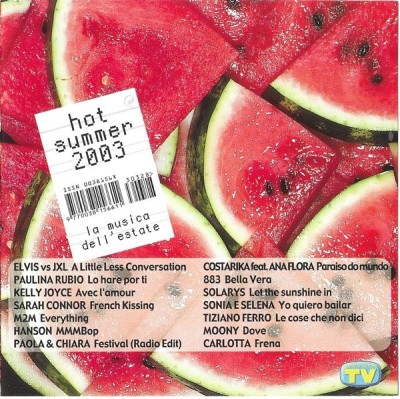 Various - Hot Summer 2003 - Uno, CD foto