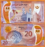 !!! MAURITANIA - 20 OUGUIYA 2020 - P NEW - UNC / POLIMER