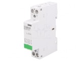 Contactor 2P 20A 230VAC 220VDC NO